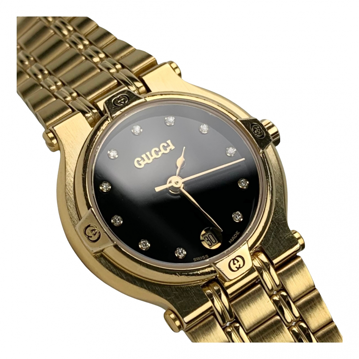 Watch Gucci Gold in Gold plated - 20910868